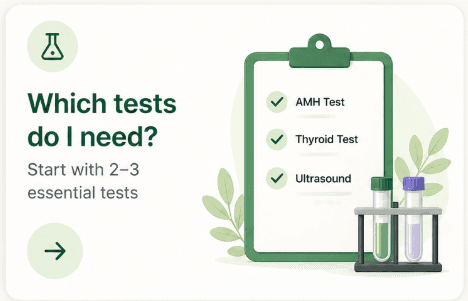 Which tests do I need?